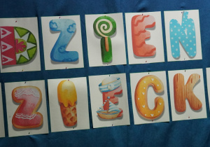 napis dzień dziecka