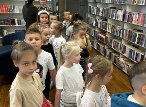 Dzień Głośnego czytania - wizyta w Bibliotece Gminnej