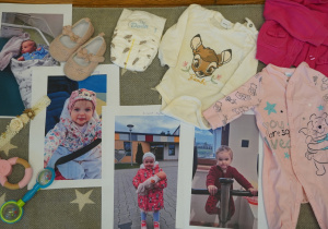 zdjęcia i pamiątki Madzi