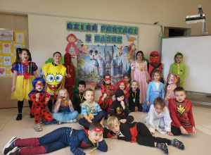Dzień Postaci z Bajek w grupie sześciolatków