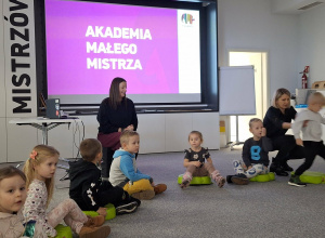 Wizyta 4-latków w firmie Caparol Kleszczów