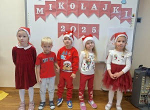Mikołajki grupie 4-latków