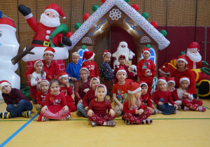 wspólne zdjęcie z mikołajem