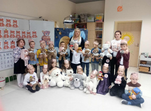 Dzień Pluszowego Misia w grupie 6-latków