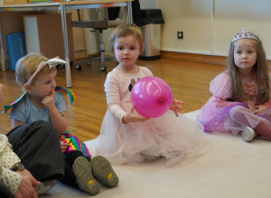 Bal karnawałowy u trzylatków