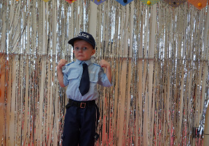 Janek prezentuje swój strój