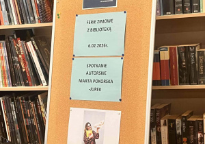 plakat zapraszający na spotkanie