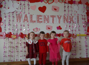 Walentynki u trzylatków