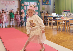 Marcelinka na wybiegu