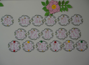 Dzień Kobiet u trzylatków