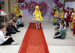 Wybieg po czerwonym dywanie