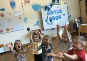 deszcz kropelek wody