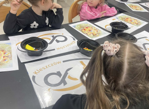 Zajęcia artystyczne z GOK - spotkanie 4.