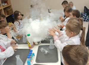 Ciekły azot - warsztaty chemiczne