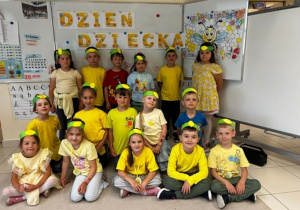 pamiątkowe zdjęcie z okazji Dnia Dziecka