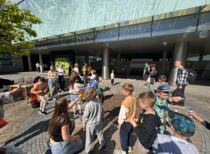 Przedszkolaki na IV Pikniku Ekologicznym w ZSP