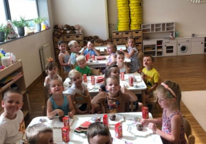 wspólny poczęstunek