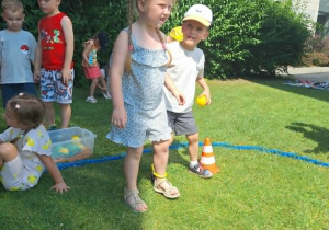 slalom w parach