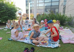 wspólne piknikowanie
