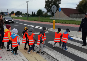 Ponownie przechodzą przez jezdnię