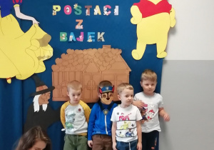 Bohaterowie z bajki ,,Psi patrol"